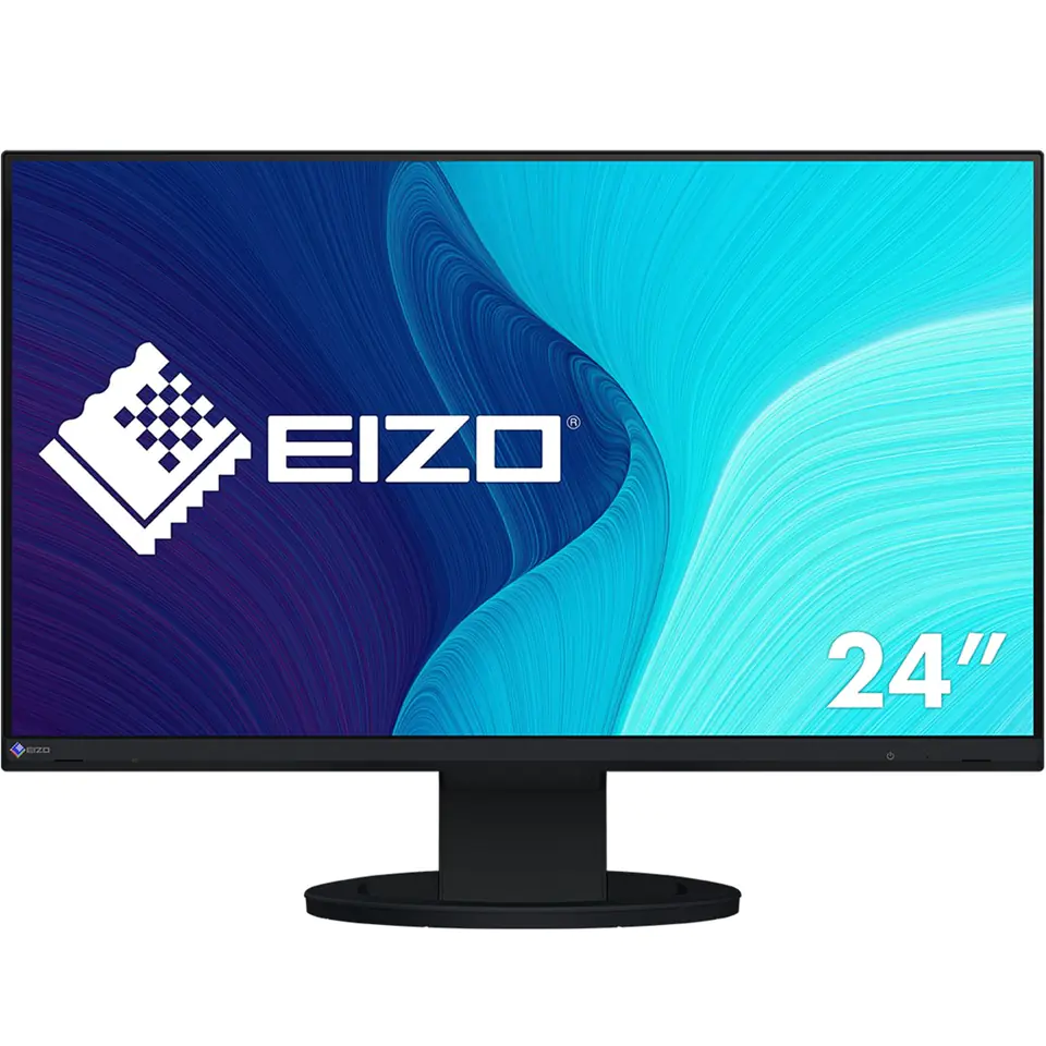 ⁨MONITOR EIZO FlexScan LCD IPS 23,8" EV2480-BK 1920 x 1080 (16:9)⁩ w sklepie Wasserman.eu