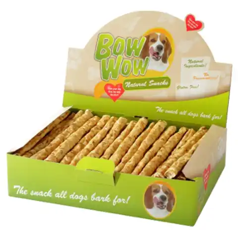 ⁨BOW WOW Natural sticks with insects, pumpkin and inulin 50pcs [BW344]⁩ at Wasserman.eu