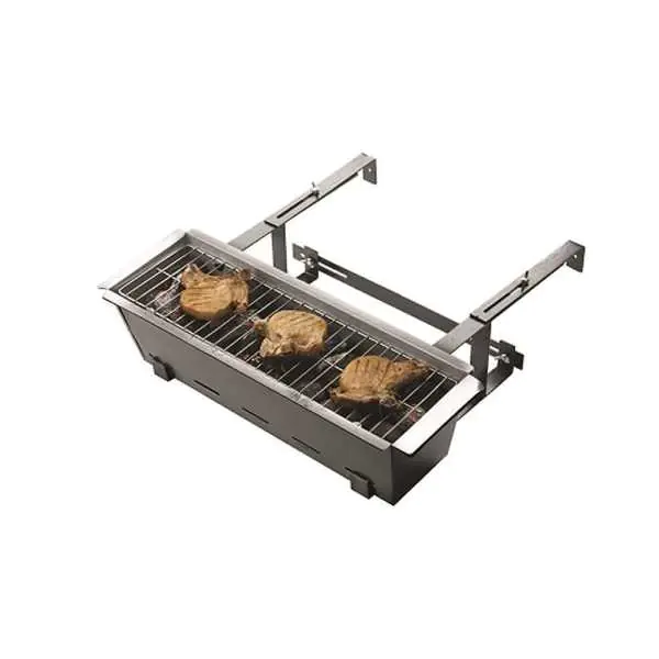 ⁨Grill lub kwietnik balkonowy, na balustradę, na balkon (2w1)⁩ w sklepie Wasserman.eu