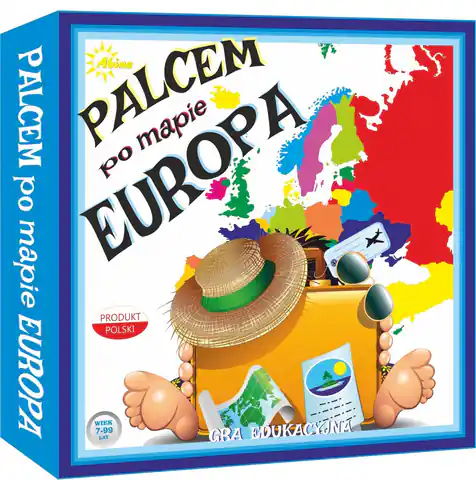 ⁨Gra Palcem po mapie - Europa⁩ w sklepie Wasserman.eu