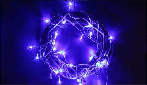 ⁨Christmas Lights 20 LED Blue For Batteries 3m IP20 Joylight⁩ at Wasserman.eu