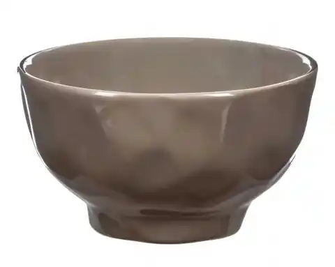 ⁨Ceramic bowl ORGANIC gray-brown⁩ at Wasserman.eu
