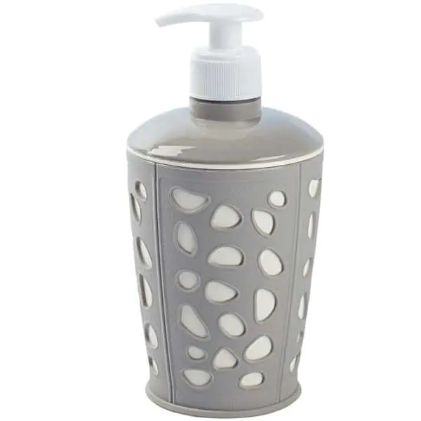 ⁨Stone soap dispenser⁩ at Wasserman.eu