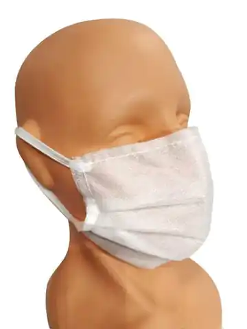 ⁨10 000 pcs Protective face mask 2 x 30g.m2 from vigophile, protective masks⁩ at Wasserman.eu