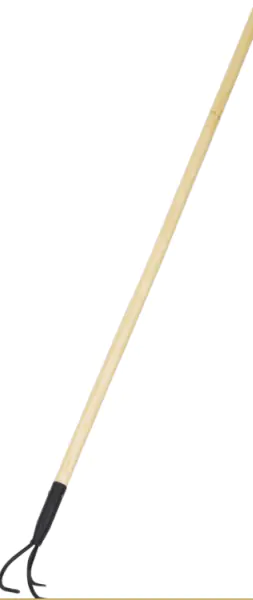 ⁨Cultivator 3-tooth aerator with wooden handle 150 cm⁩ at Wasserman.eu
