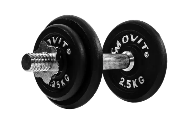 ⁨Cast iron dumbbell 10 kg MOVIT⁩ at Wasserman.eu