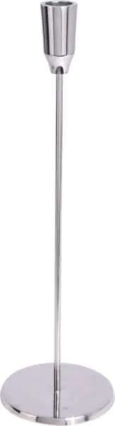 Aluminium candle holder silver 34 cm at Wasserman.eu