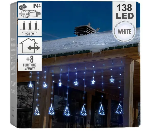 Light Curtain 138 Led Cold White at Wasserman.eu