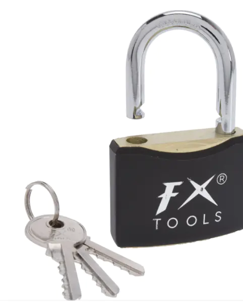 ⁨Metal padlock 40 mm 3 keys⁩ at Wasserman.eu