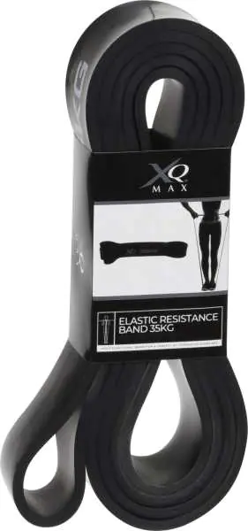 ⁨Training Rubber Exercise Tape Black XQMAX⁩ at Wasserman.eu