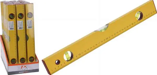 ⁨Aluminium spirit level 40 cm yellow⁩ at Wasserman.eu