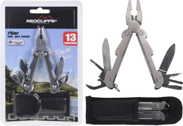 ⁨Multi-tool stainless steel Pliers 13 functions⁩ at Wasserman.eu