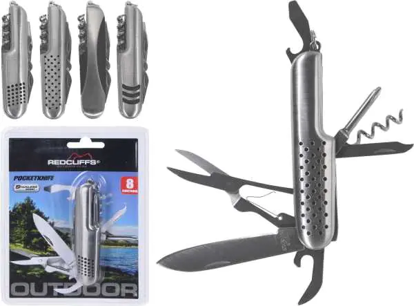 ⁨Multifunctional pocket knife with 8 functions⁩ at Wasserman.eu