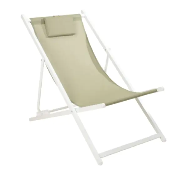 ⁨Folding garden lounger green 101x61x91cm⁩ at Wasserman.eu