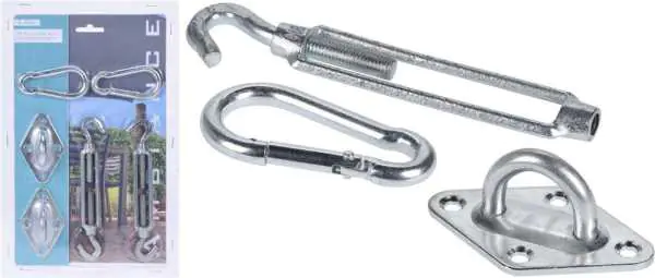 ⁨Mounting kit for garden cover-sail⁩ at Wasserman.eu