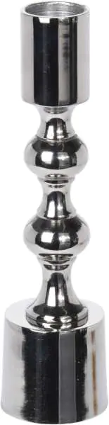 Glamor silver candle holder 16 cm at Wasserman.eu