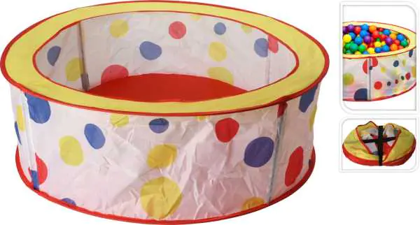 Suchy basen okrągły dla dzieci na piłki 87x87x30 cm w sklepie Wasserman.eu
