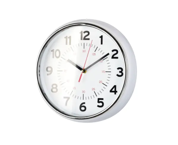 Zegar ścienny okrągły biały 30cm w sklepie Wasserman.eu