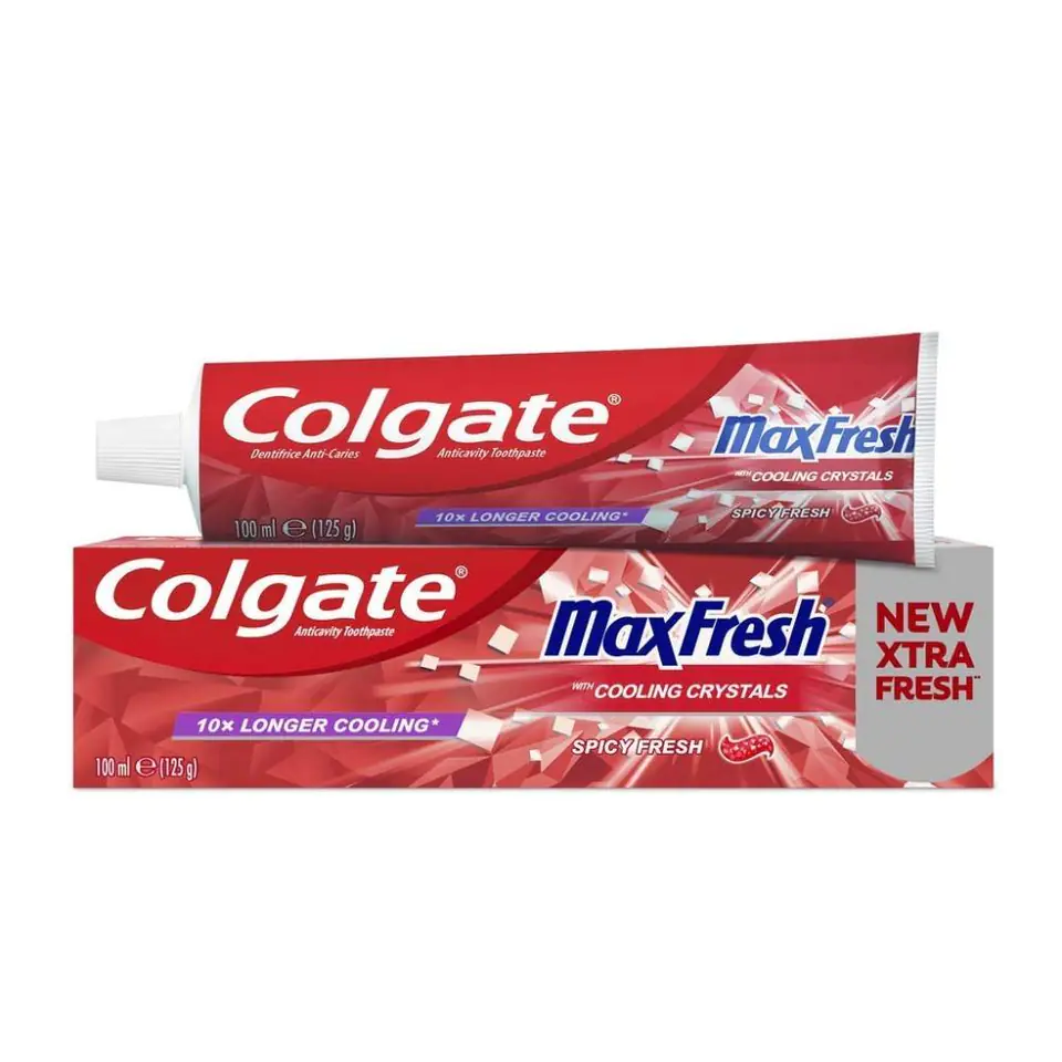 ⁨Colgate Max Fresh Cooling Crystals Pasta do Zębów 100 ml⁩ w sklepie Wasserman.eu