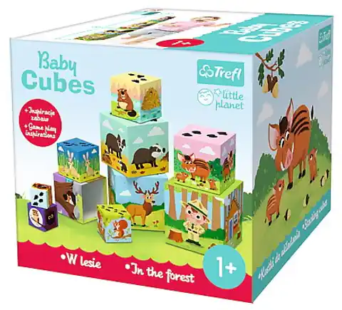 ⁨Baby cubes - W lesie - Little Planet⁩ w sklepie Wasserman.eu