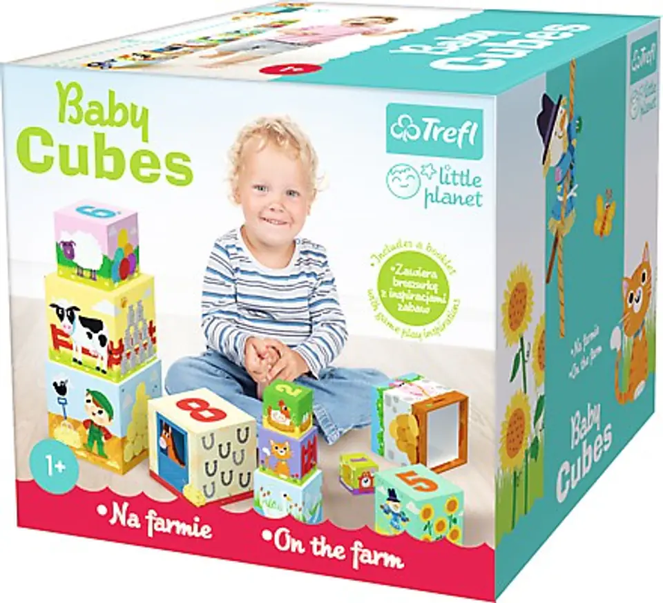 Baby cubes - Na farmie - Little planet w sklepie Wasserman.eu