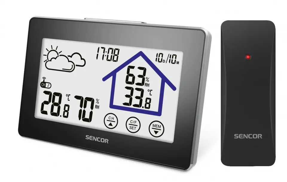 ⁨Weather Station SWS 2999 Touch LCD Display⁩ at Wasserman.eu