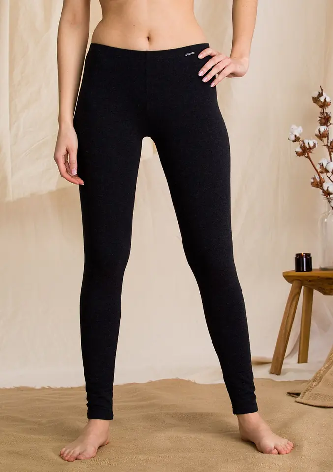 ⁨LEGGINSY KEY LXL-729/1 HOT TOUCH (kolor czarny, rozmiar L)⁩ w sklepie Wasserman.eu