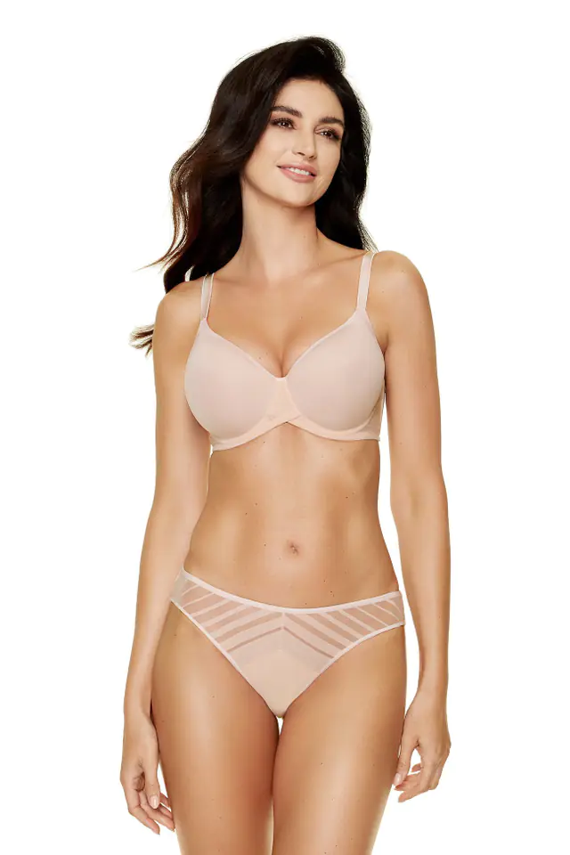 ⁨Luna/B5 bra stiffened beige (Multicolour, size 80G)⁩ at Wasserman.eu