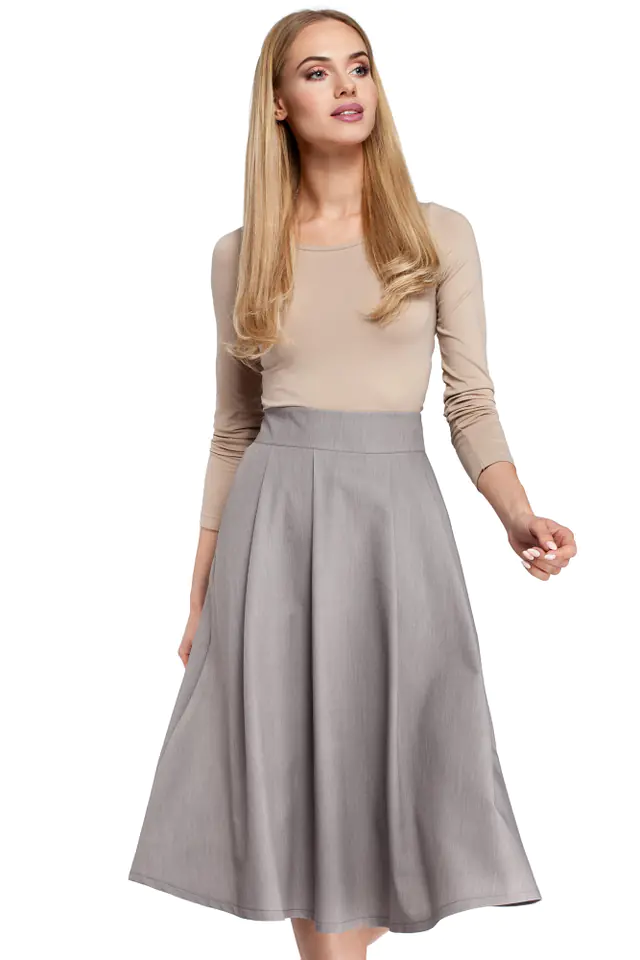 ⁨M302 Grey skirt (grey, size S (36))⁩ at Wasserman.eu