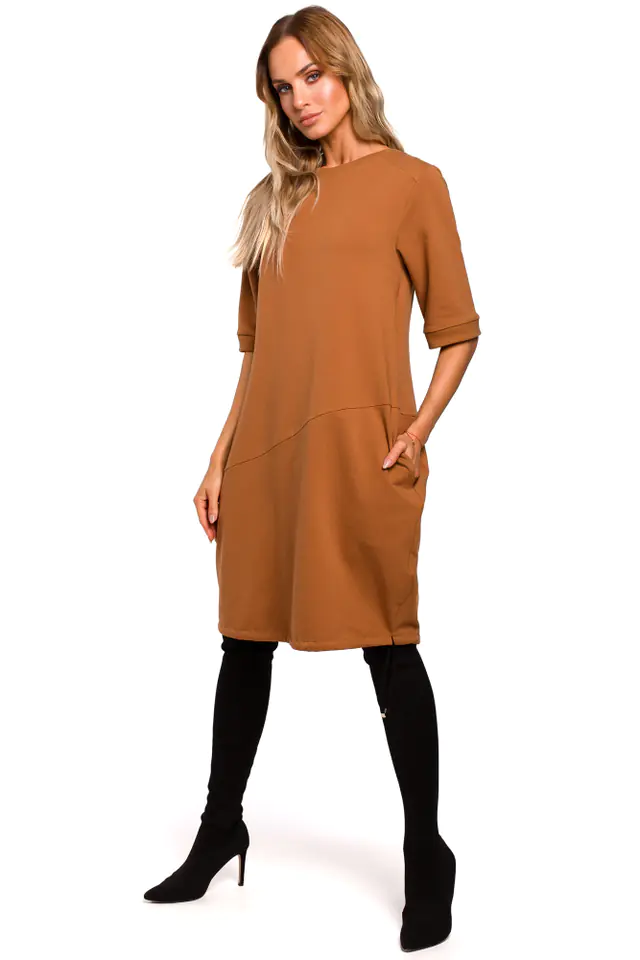 ⁨M451 Dress bauble - caramel (Colour caramel, Size M (38))⁩ at Wasserman.eu