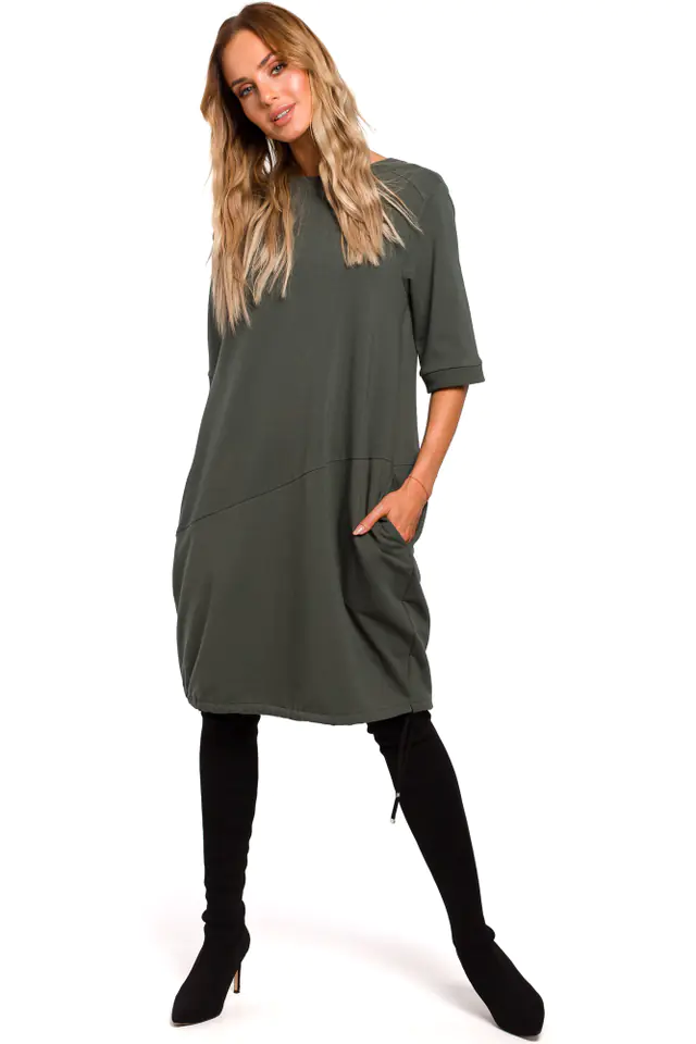 ⁨M451 Dress bauble - military green (Khaki color, size S (36))⁩ at Wasserman.eu