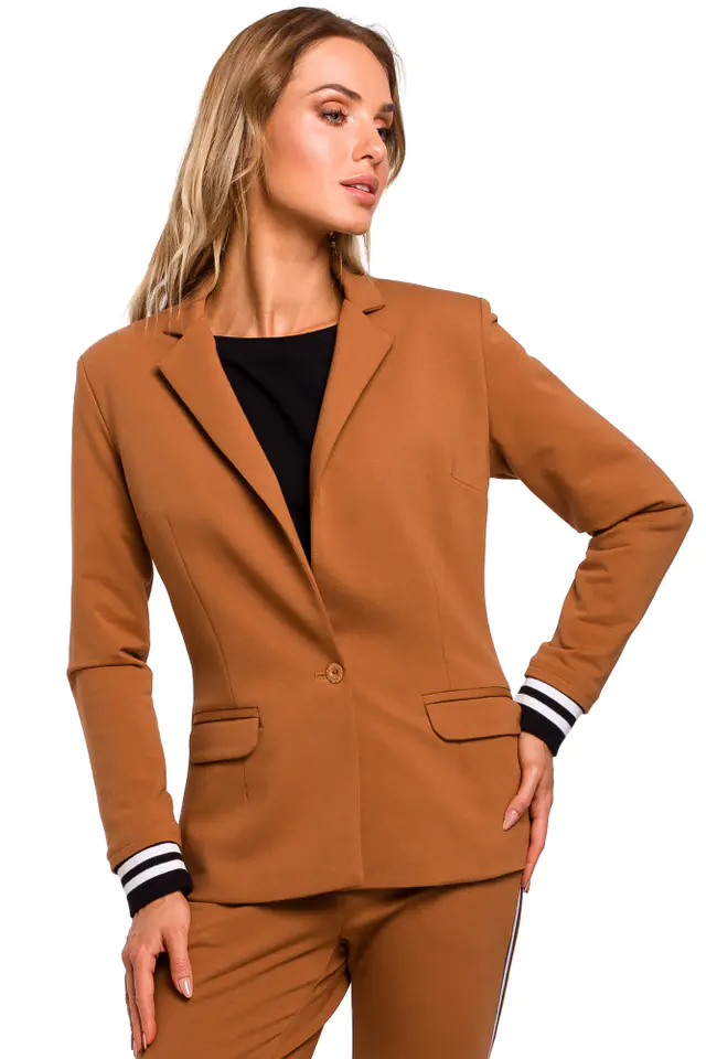 ⁨M459 Jacket with drawstring - caramel (Colour caramel, Size XL (42))⁩ at Wasserman.eu