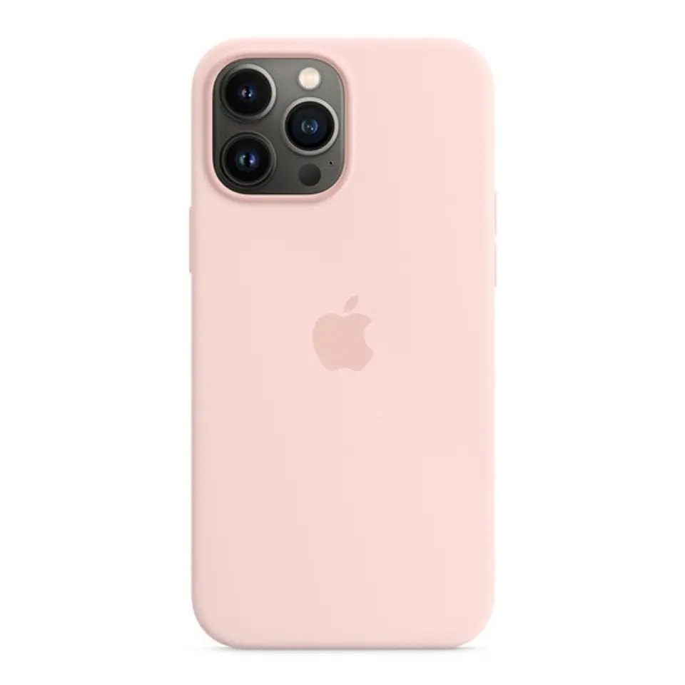 iPhone 13 Pro Max Silicone Case with MagSafe - Chalk Pink at Wasserman.eu