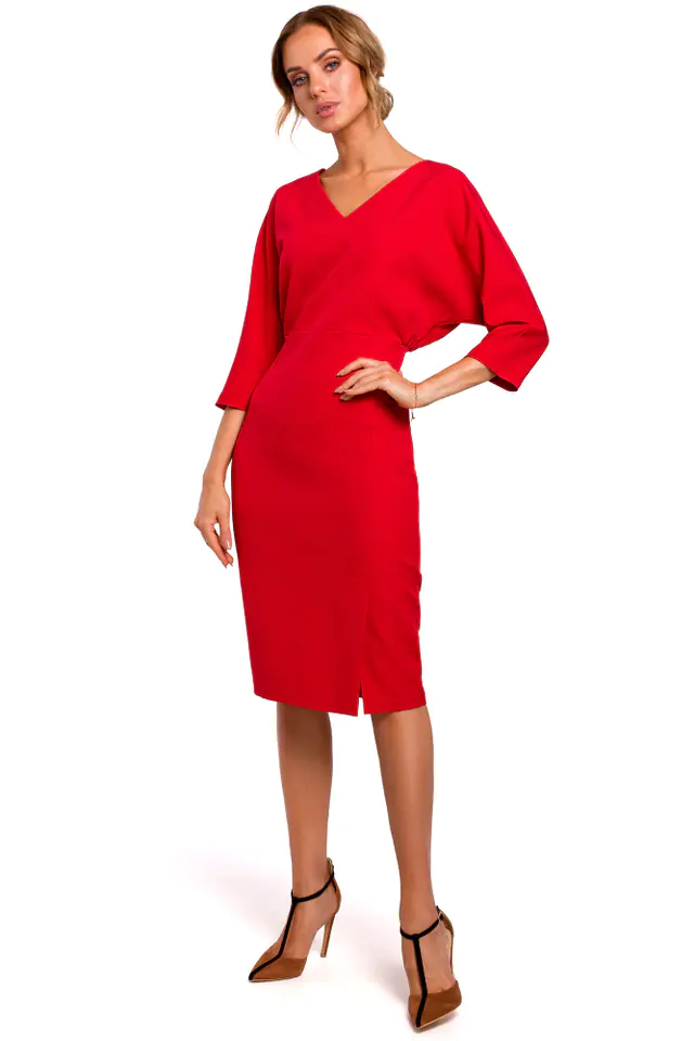 ⁨M464 Dress with loose top - red (Red, Size XXL (44))⁩ at Wasserman.eu