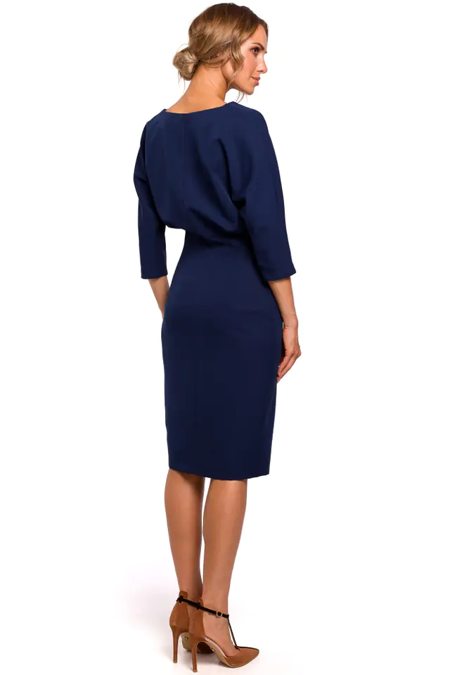 ⁨M464 Dress with loose top - navy blue (Navy blue, size S (36))⁩ at Wasserman.eu