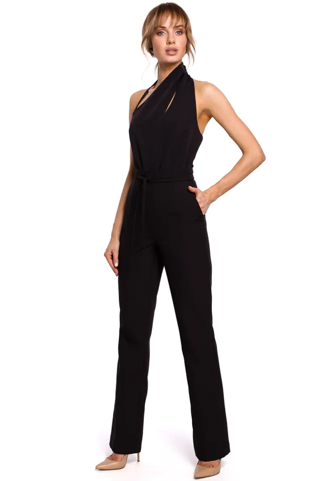 ⁨M502 Sleeveless jumpsuit - black (Colour black, Size L (40))⁩ at Wasserman.eu