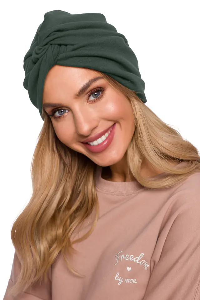 ⁨M601 Czapka typu turban - khaki (kolor khaki, rozmiar uni)⁩ w sklepie Wasserman.eu