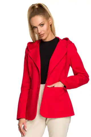 ⁨M691 Jacket with hood and straps - red (Red, Size XL (42))⁩ at Wasserman.eu