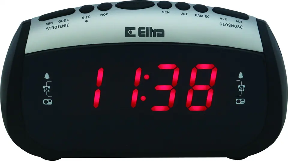 ⁨Alarm clock radio ZOSIA 312PLL black⁩ at Wasserman.eu