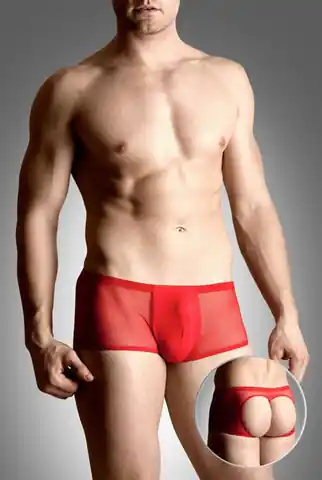 ⁨Mens shorts 4493 czerwony (kolor czerwony, rozmiar M/L)⁩ w sklepie Wasserman.eu