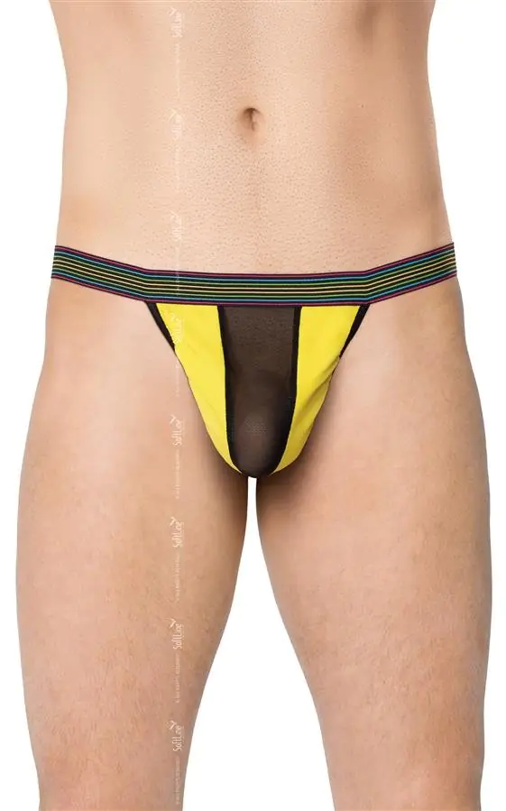 ⁨Mens Thong 4529 yellow (Yellow, Size S-L)⁩ at Wasserman.eu