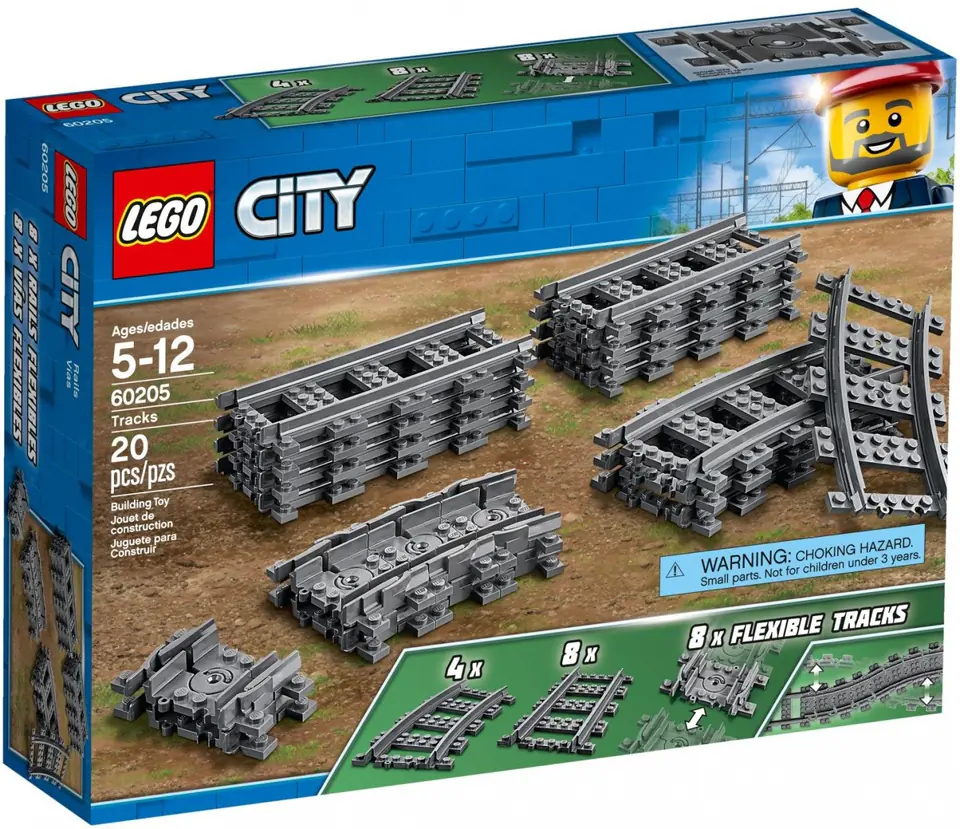 ⁨City Bricks 60205 Tracks⁩ at Wasserman.eu