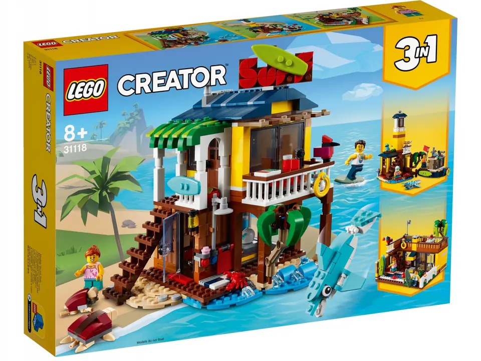 Klocki Creator 31118 Domek surferów na plaży w sklepie Wasserman.eu