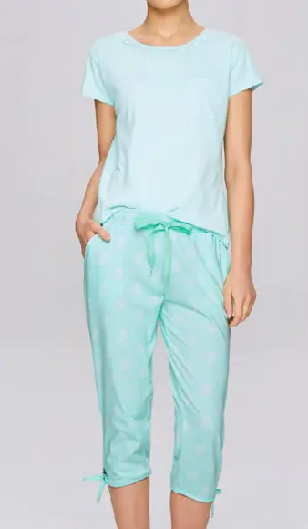 ⁨PAJAMAS ATLANTIC NLP-461 (Celadon color, size M (38))⁩ at Wasserman.eu