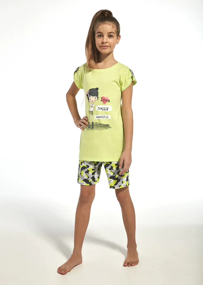 ⁨PAJAMAS CORNETTE DZ KD-243/62 KIDS (Green, size 98-104)⁩ at Wasserman.eu