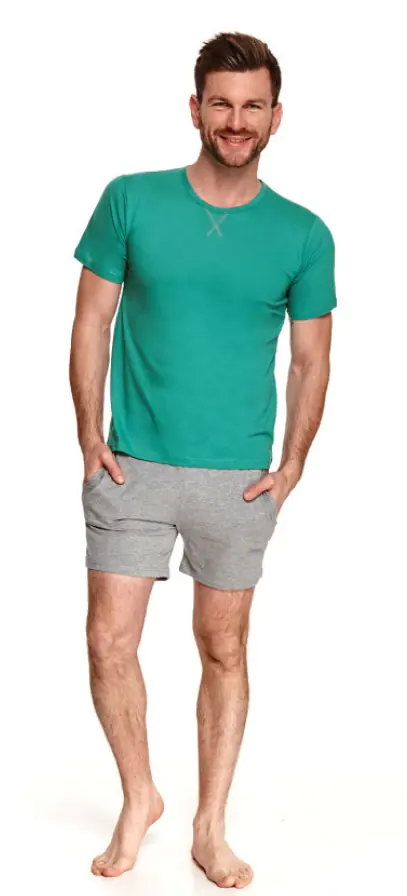 ⁨PIŻAMA TARO 2536 ALBERT SS21 (kolor zielony, rozmiar M)⁩ w sklepie Wasserman.eu
