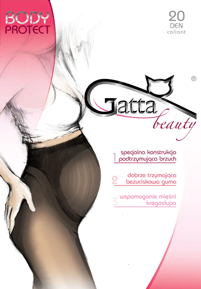 ⁨RAJSTOPY GATTA BODY PROTECT 20 (kolor golden, rozmiar 3)⁩ w sklepie Wasserman.eu