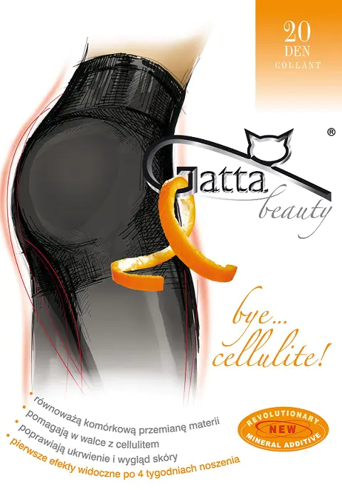 ⁨RAJSTOPY GATTA BYE CELLULITE 20 (kolor Nero, rozmiar 2)⁩ w sklepie Wasserman.eu