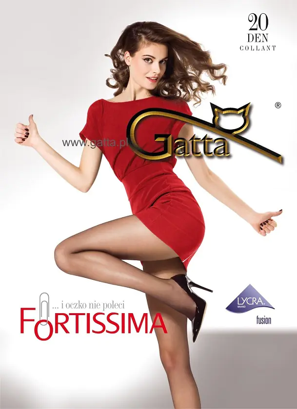 ⁨RAJSTOPY GATTA FORTISSIMA 20 (kolor grafit, rozmiar 2)⁩ w sklepie Wasserman.eu