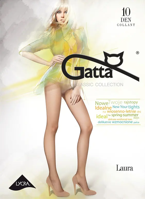 ⁨GATTA LAURA TIGHTS 10 2- summer (Natural color, size 4)⁩ at Wasserman.eu